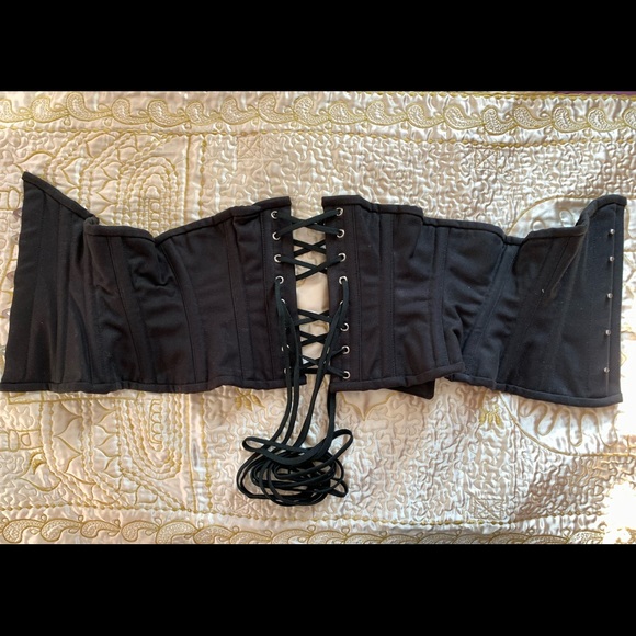 🚨SOLD🚨Cotton Hourglass Curve Waspie Underbust Corset : CS-201 - Picture 12 of 13